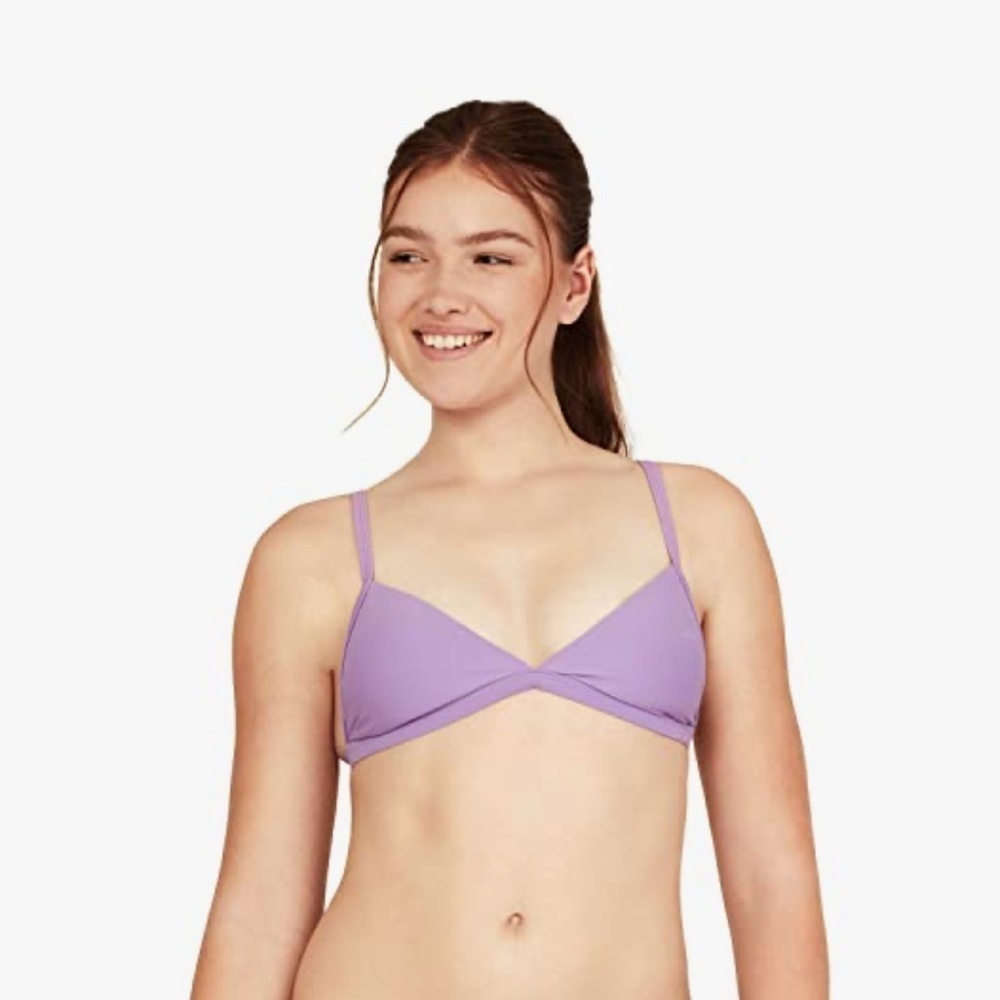 Women’s Speedo Triangle Bikini Top Adjustable Straps UPF 50+ Removable Pads XL - Picture 15 of 16